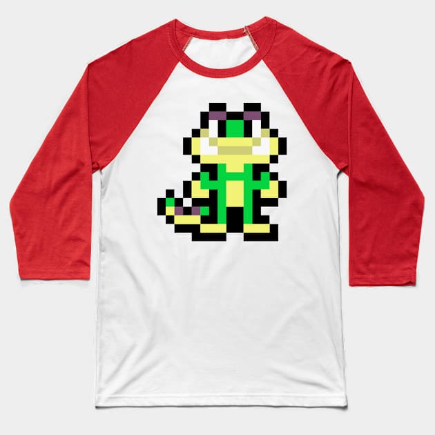 Deep Cover Gecko Baseball T-Shirt by ImpishMATT